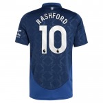 Günstige Fußballtrikots Manchester United Rashford 10 Auswärtstrikot 2024-25 Kurzarm